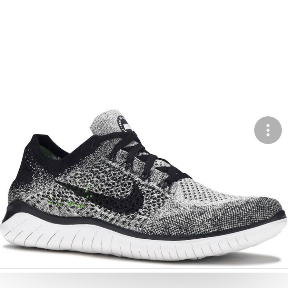 Nike Free Run sneakers‎ black gray white size 8.5